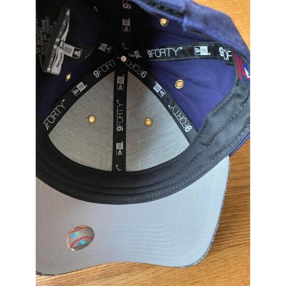 New Era  San Diego Padres Hat Twins Adult Womens Strapback Navy Baseball Cap MLB main image 5
